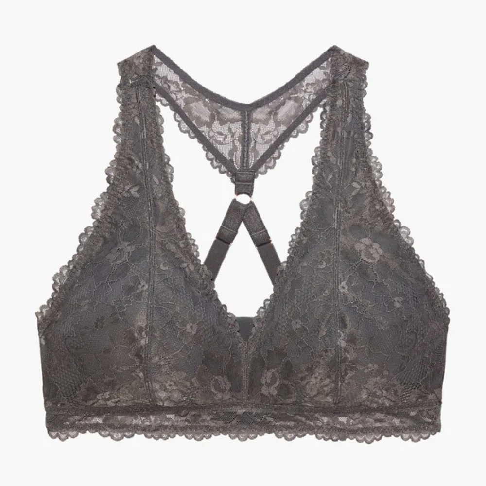 Floral Lace Racerback Bralette

 